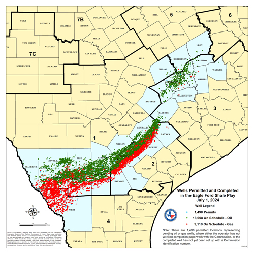 Wells Permitted & Completed in the Eagle Ford Shale Play