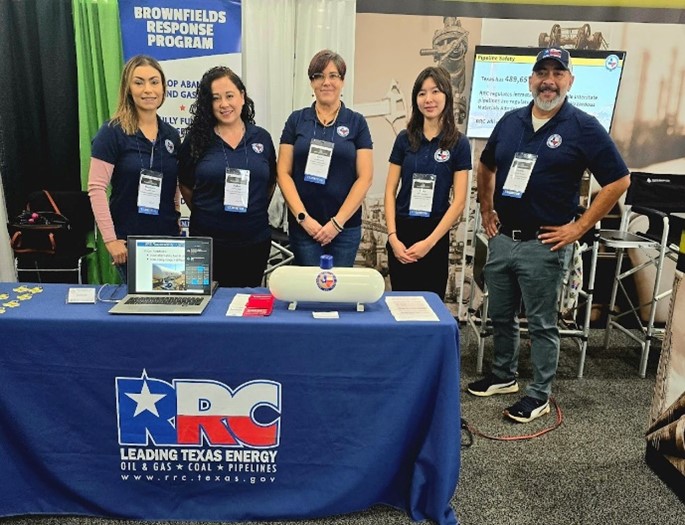 RRC staff at Texas Municipal League Conference